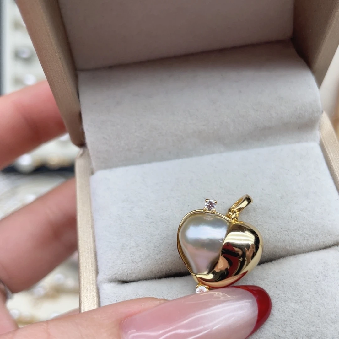 海水珍珠颈饰银S925镶嵌Z86