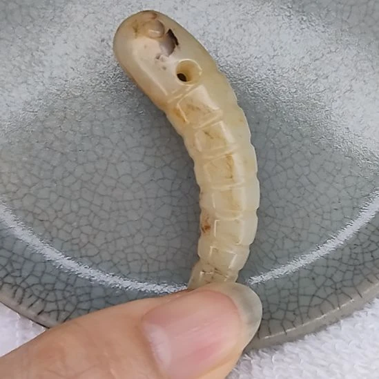 陶瓷瓷器瓷片摆件挂件脖挂