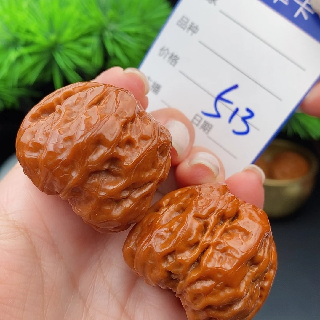 文玩核桃把件38蛤蟆头513