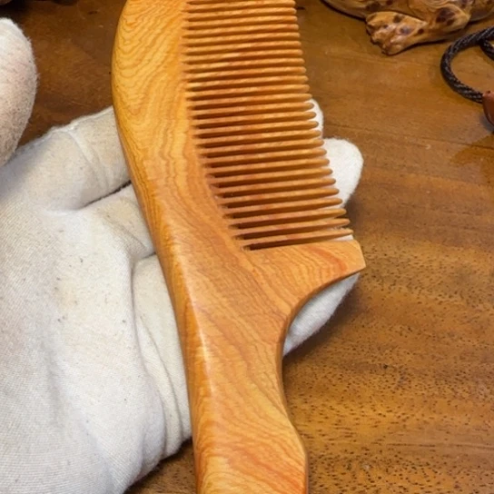 柏木（崖柏）全陈化老料木梳