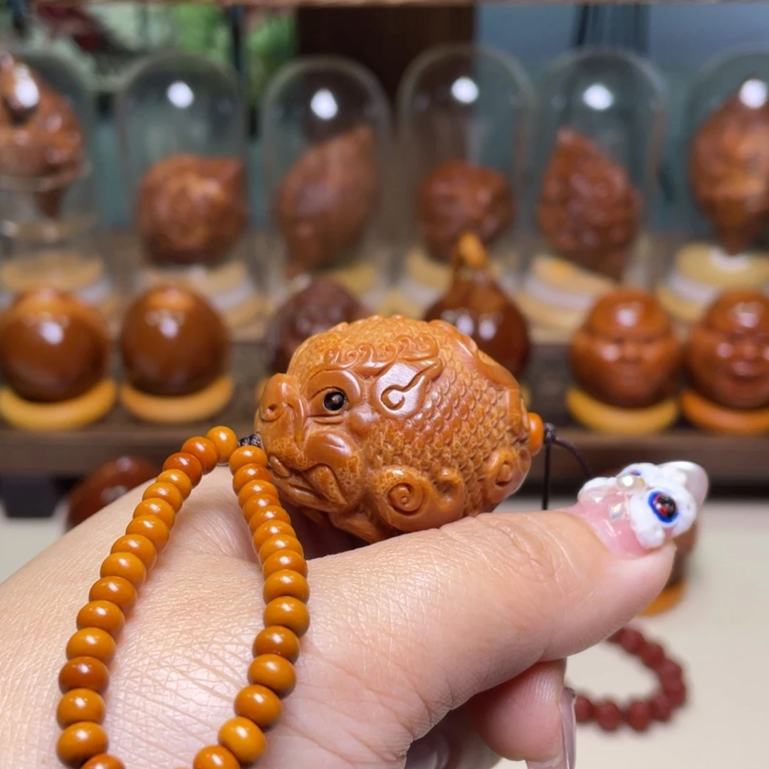 佛螺菩提吊坠祥云貔貅链子一套