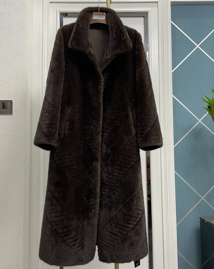 90116【蓉蓉】秋冬设计师款女士百搭上衣妈妈装保暖显瘦外套