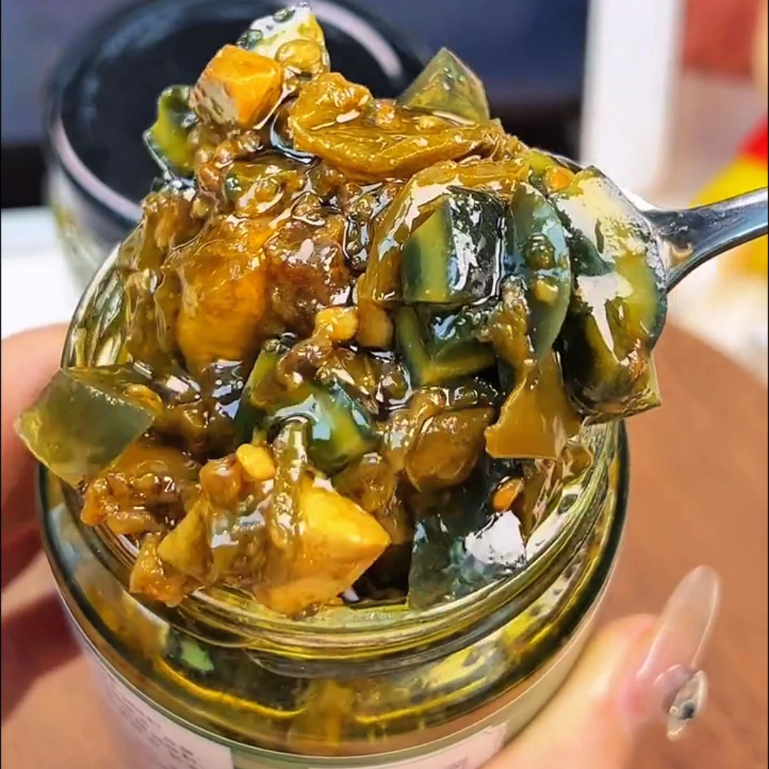 御膳味皮蛋烧椒酱香辣拌饭拌面炒菜配饭下饭擂皮蛋下饭酱