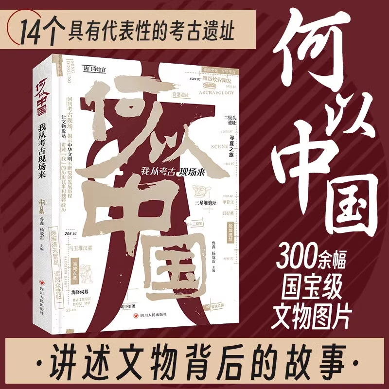 何以中国：我从考古现场来 精选300余幅珍贵文物图片探寻五千年文