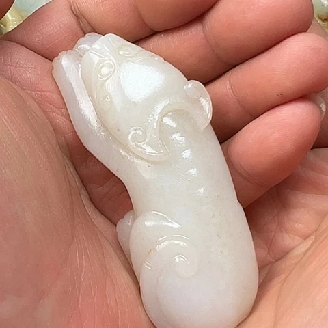 和田玉把件未镶嵌