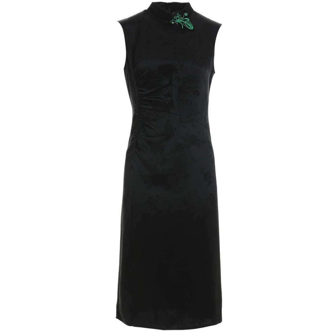 夏季新款时尚显瘦无袖连衣裙