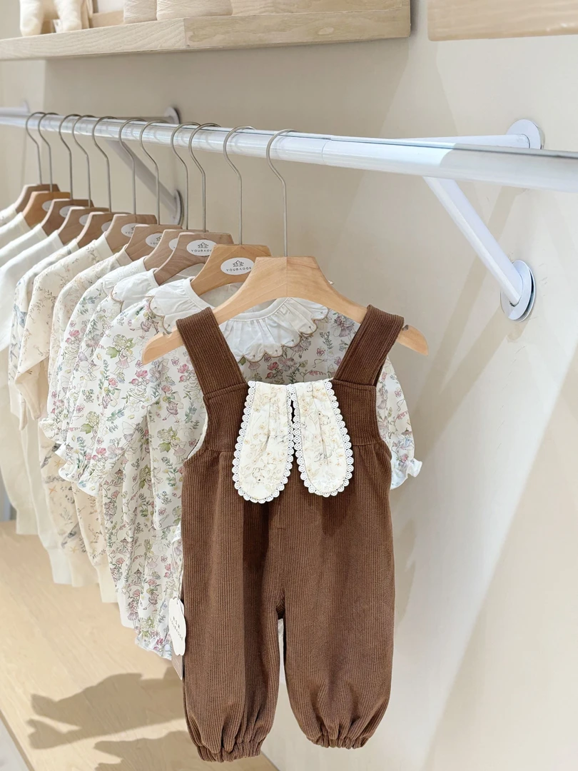 婴幼儿服饰童装双层懒洋洋背带裤9153007