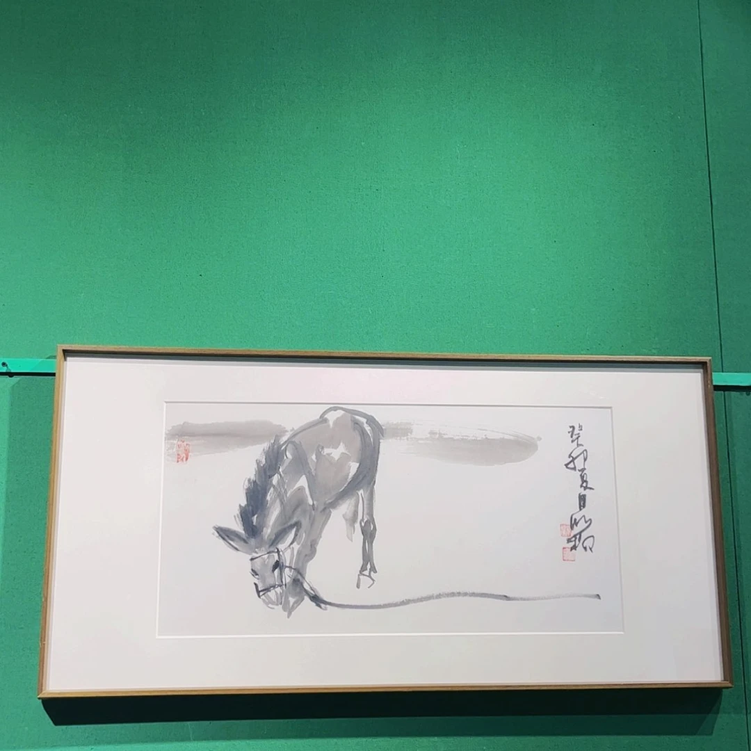 【闪购商品】国画刘海带框精装裱