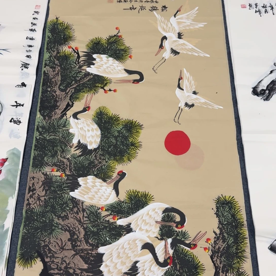 国画会娟艺术馆直播间