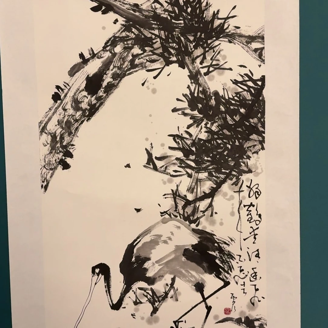 国画雷公老师作品画作