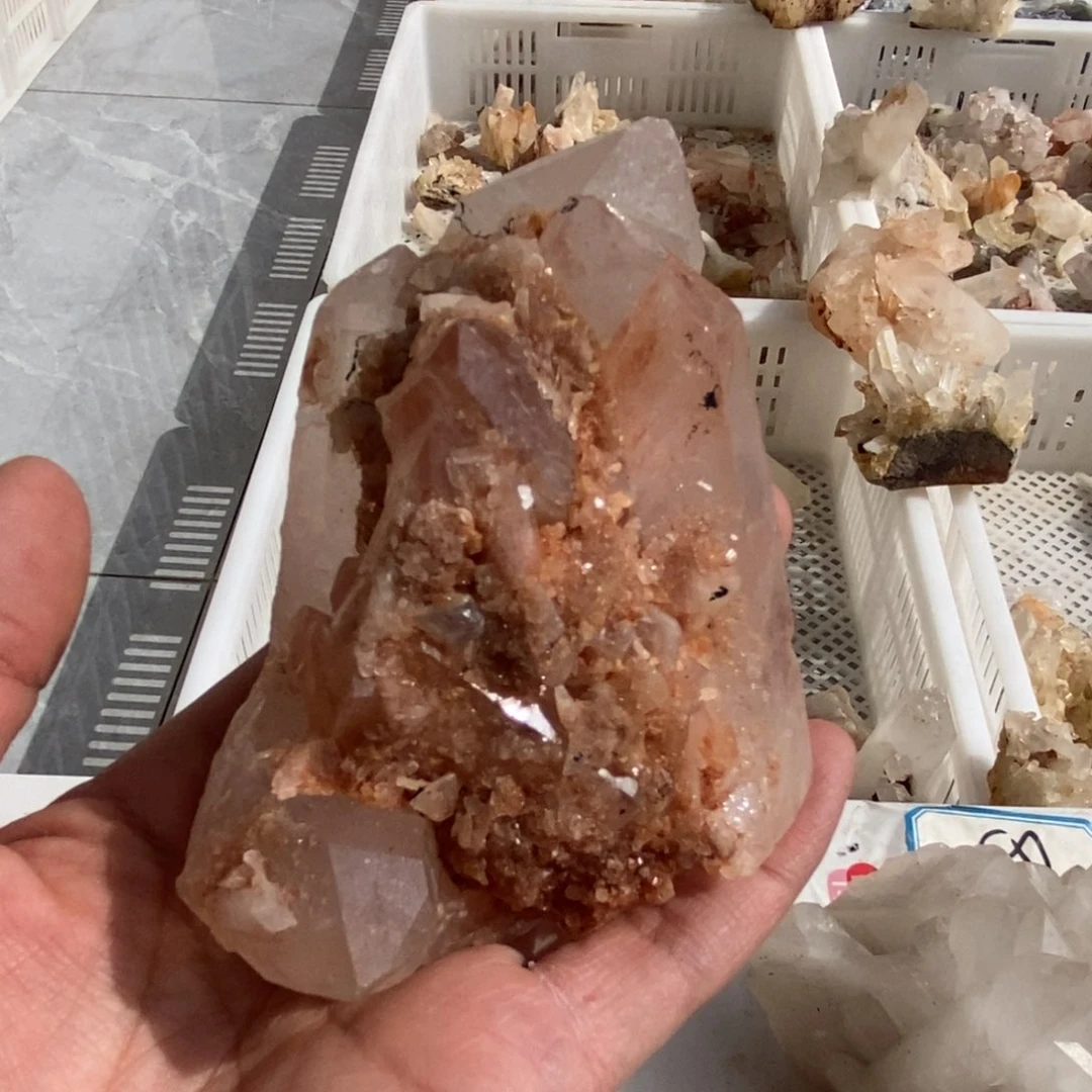 水晶水晶原石摆件未镶嵌宛**儿