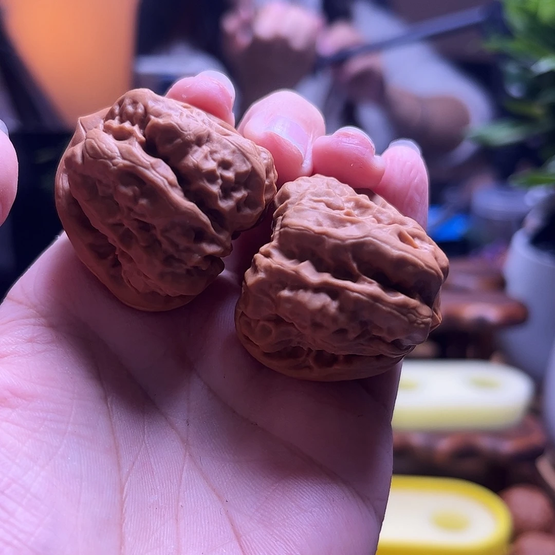 知***途把件文玩核桃36尺蛤蟆52