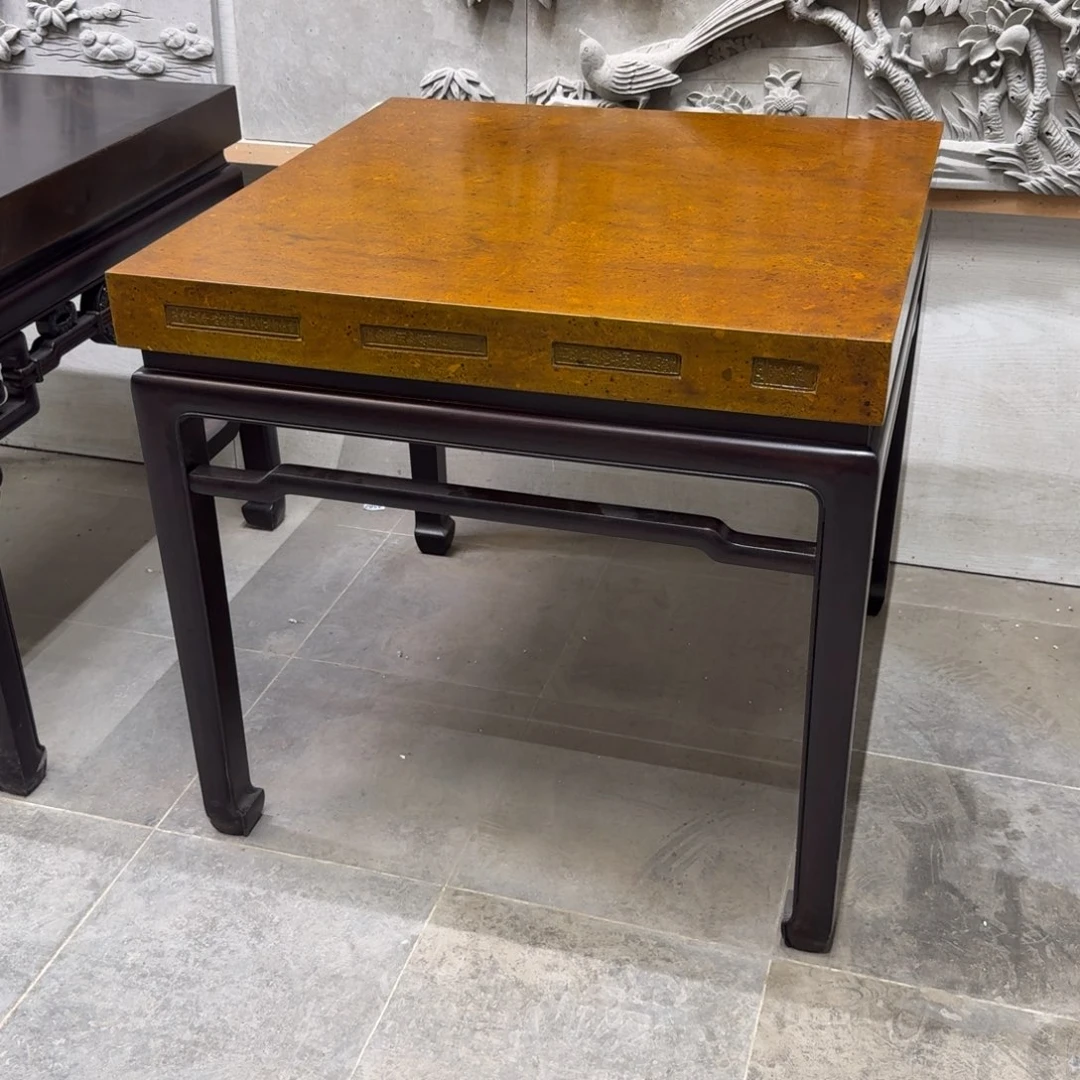 砖雕80-80 古铜色 一套 高77cm