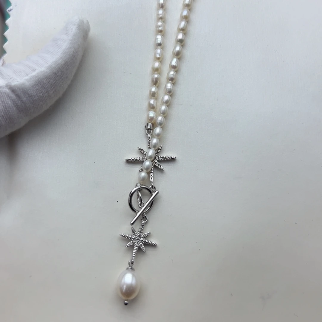 淡水珍珠珍珠  微瑕合金