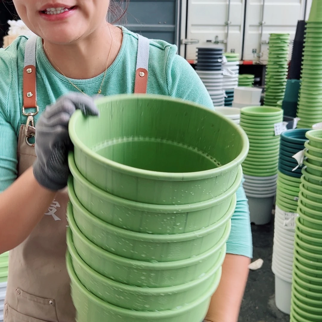 瑕疵多孔3#果绿色6个无托