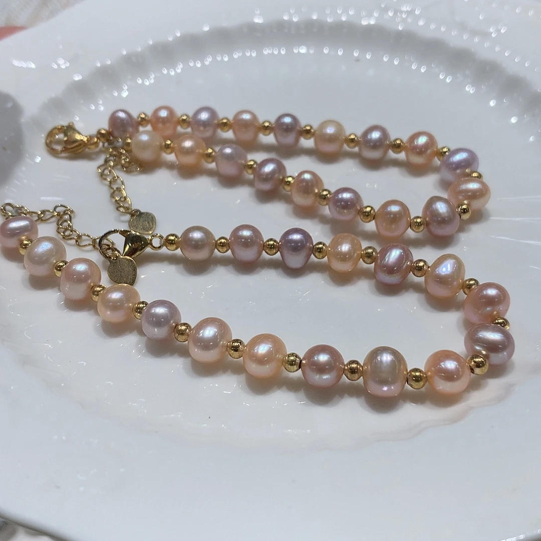 未镶嵌6/7淡水珍珠