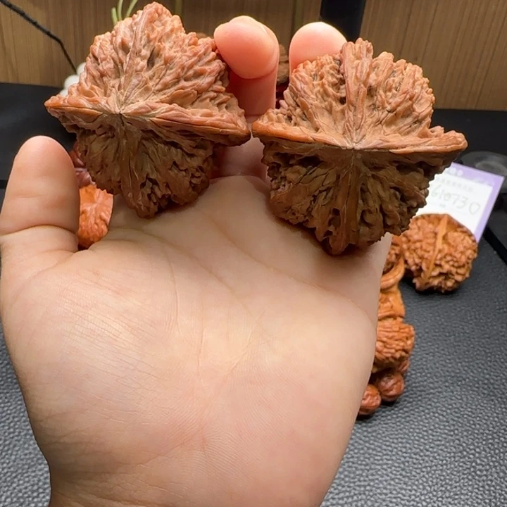 把件文玩核桃满天星四棱 48尺寸