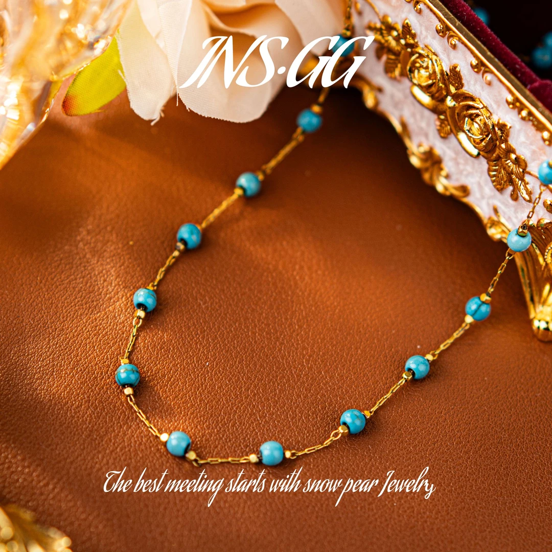 钛钢项链 【INS·GG】松 ♠ 小松系列 手工轻奢 X608 项链·中长