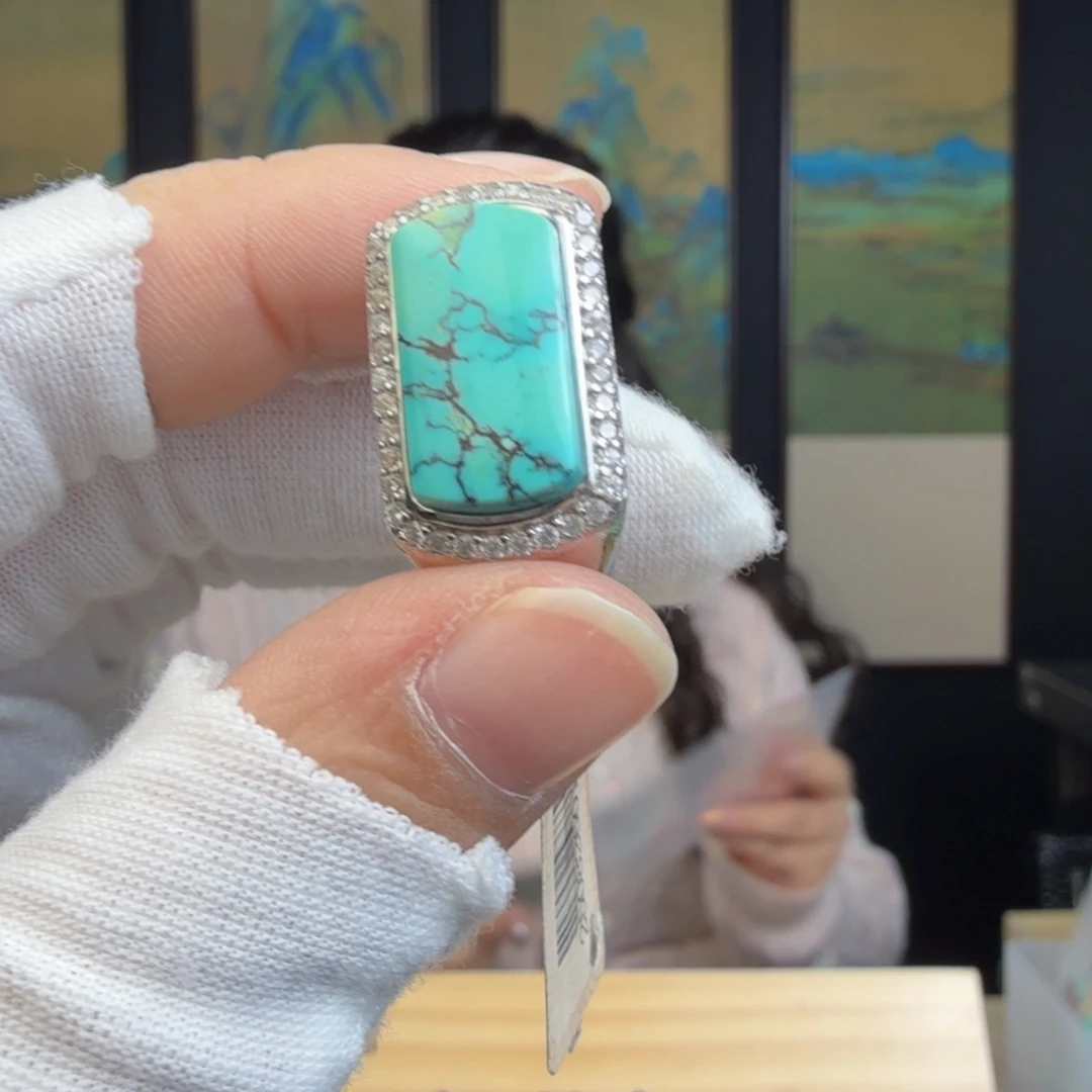 绿松石未镶嵌珠宝奇石