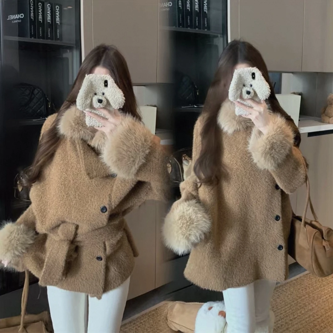 （301-310）秋季新款韩系小众毛衣外套显瘦百搭