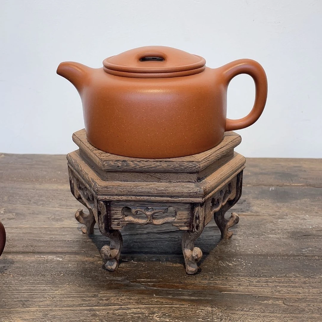 紫砂茶壶果*烂柿红牛盖莲子