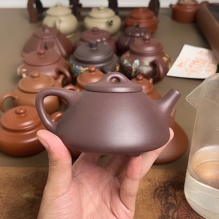 茶壶紫砂半手工 哈哈哈 200cc