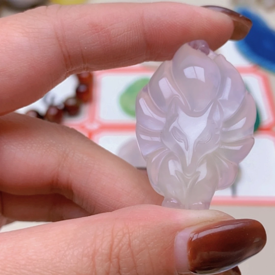 【闪购商品】未镶嵌玛瑙/玉髓珠宝半成品独**二