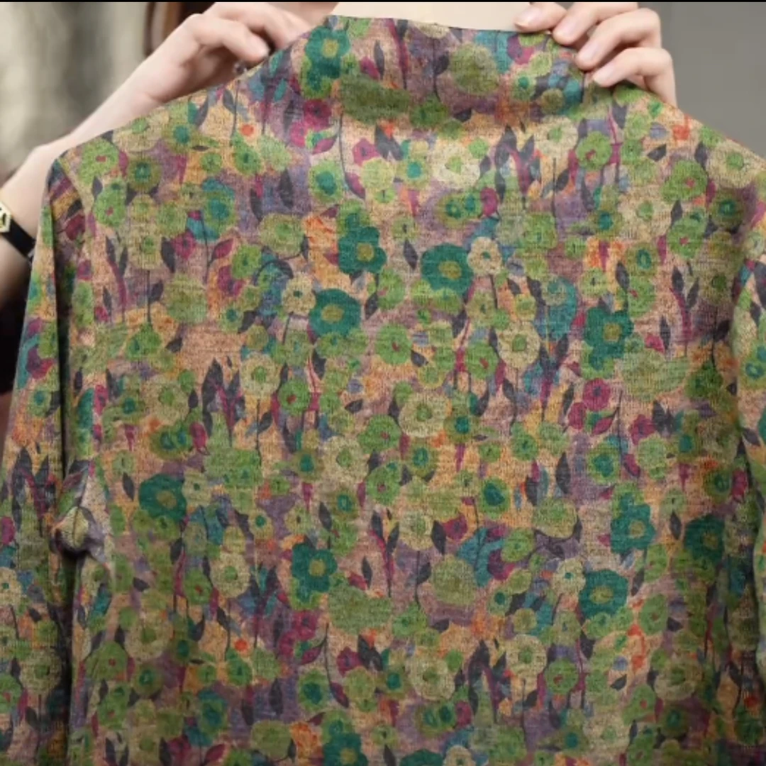 2024年新款花色减龄百搭时尚洋气打底衫Q24CD1901