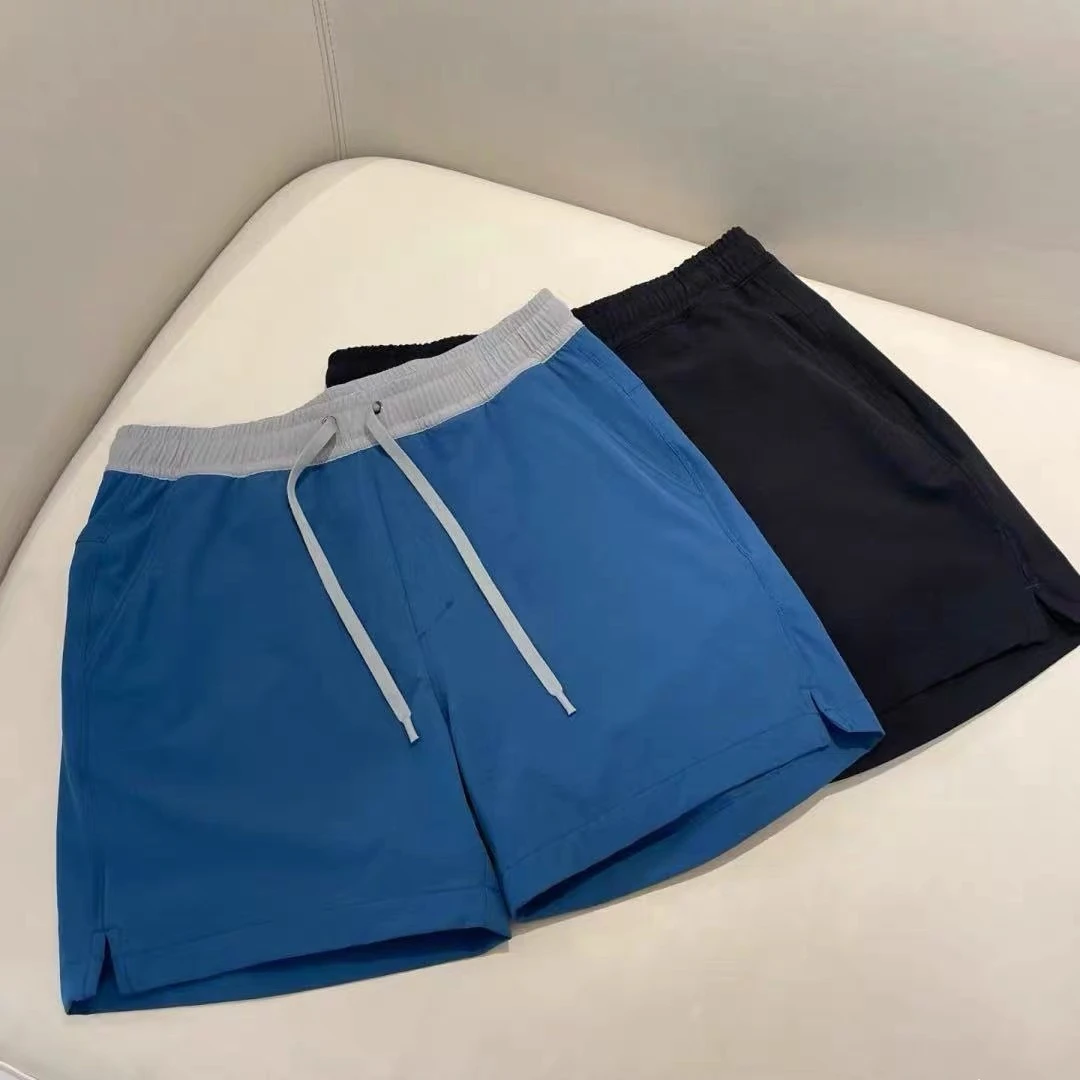 061205 bat拼接腰速干短裤