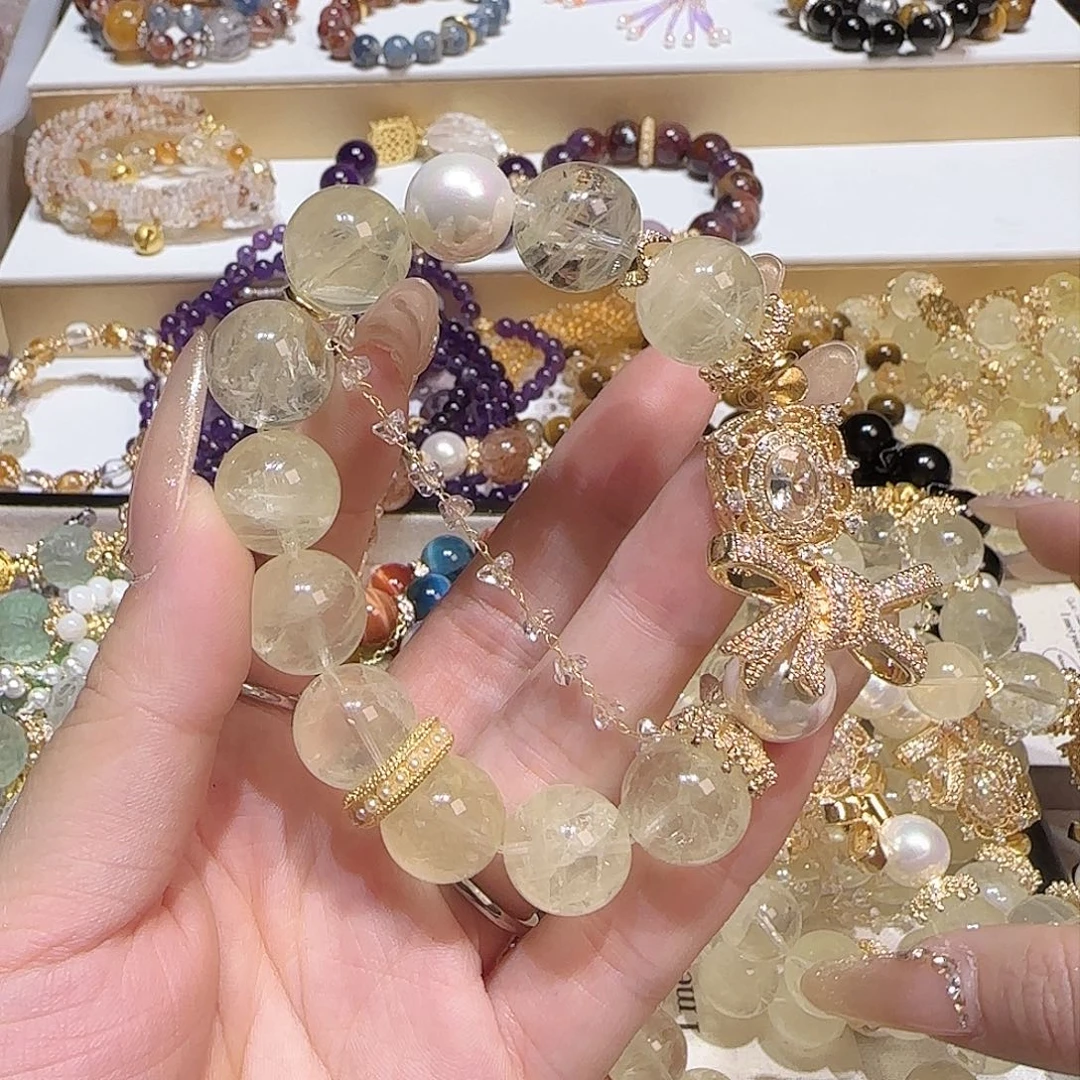 水晶手链未镶嵌八