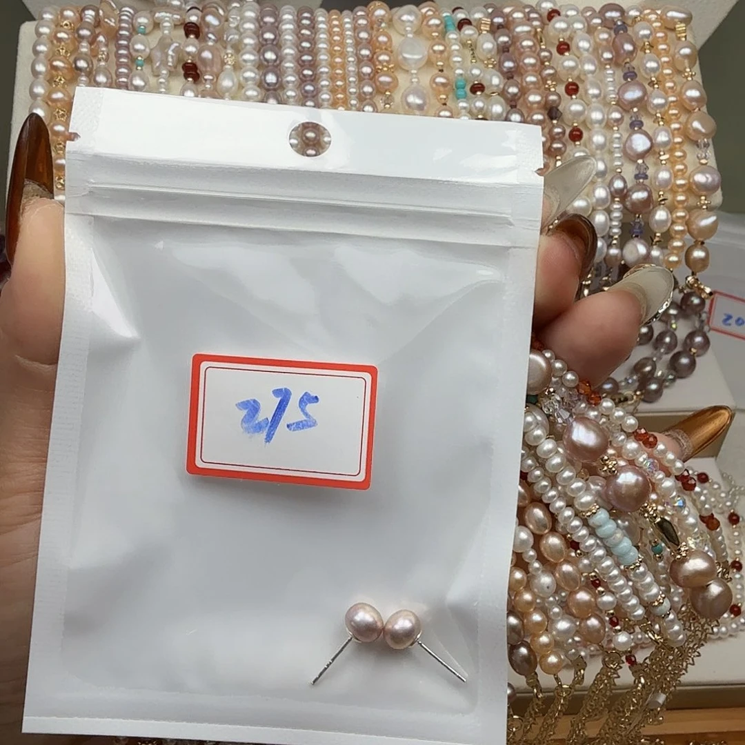 豆***手绳淡水珍珠钛钢