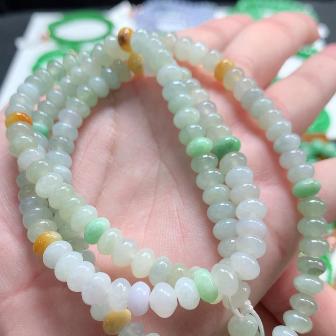翡翠未镶嵌手链翡翠