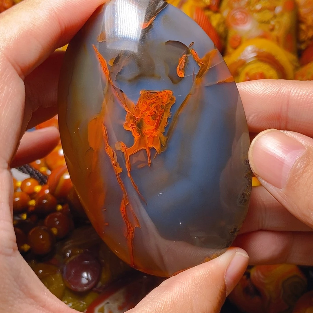 未镶嵌其他玛瑙/玉髓小*子