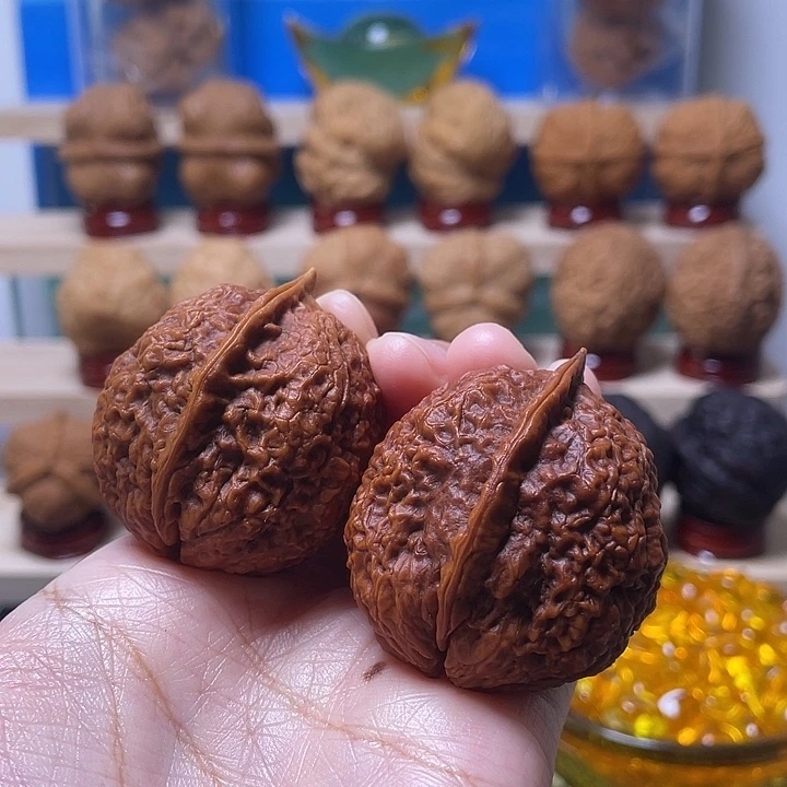 吊坠文玩核桃霸王枪23