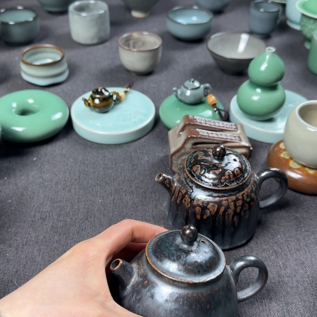 龙**雨小叶玩泥巴手工茶器