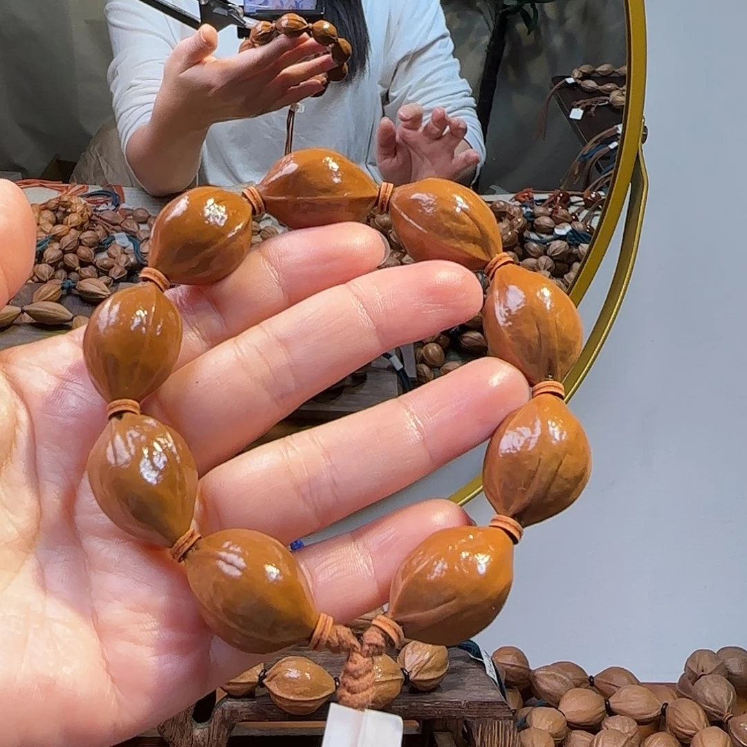 橄榄核吊坠奈****月梅林铁核1.9-28