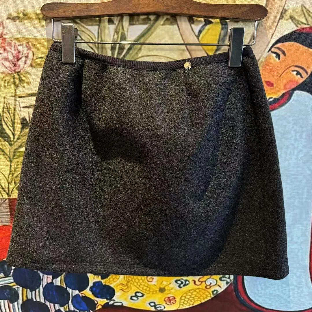 【大G精选】“叠搭魔方” 高级灰简约叠搭半裙