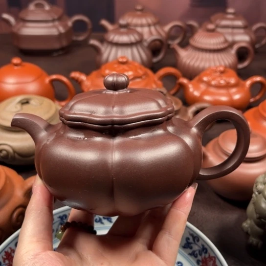 茶壶紫砂驼*原矿紫泥300毫升