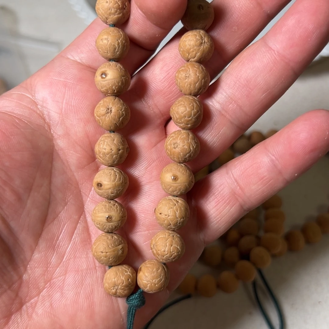 凤眼菩提手串实心籽