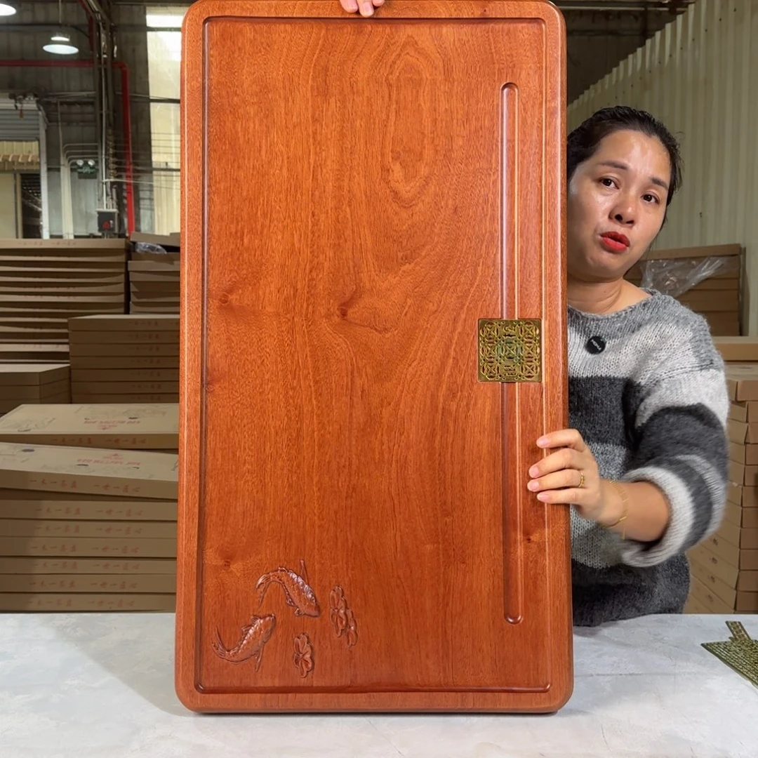 花梨木茶盘82*45尺寸