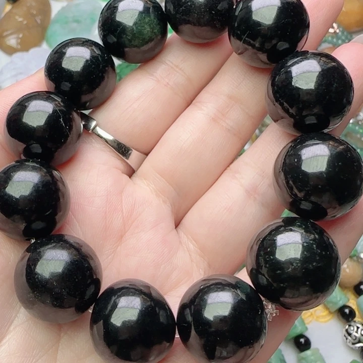 翡翠未镶嵌颈饰天然A货42