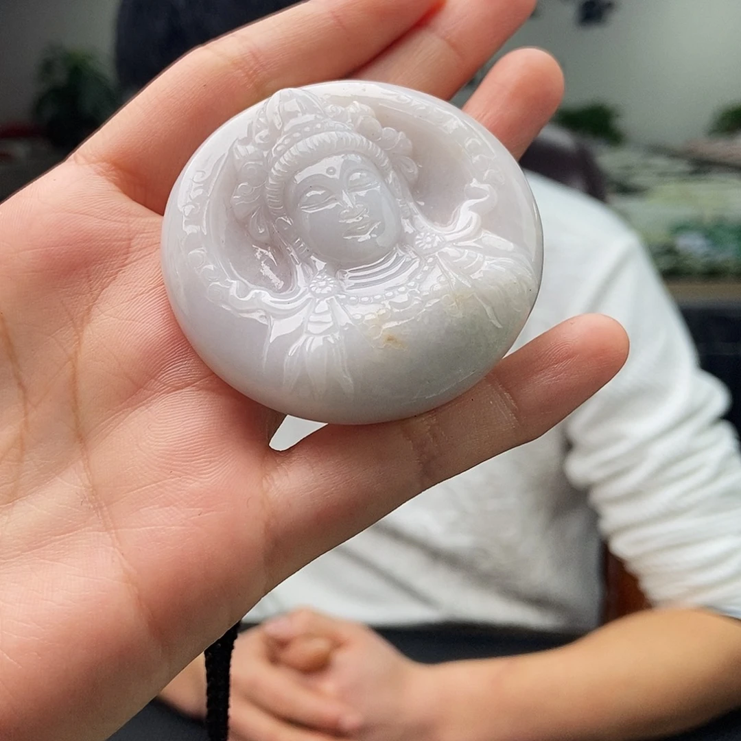 翡翠未镶嵌颈饰颜色多样性发拍一发一