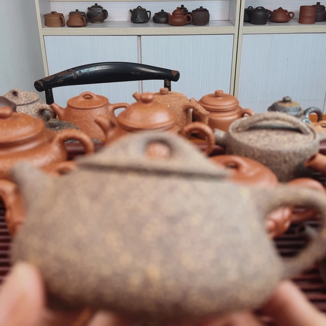 茶壶紫砂八目红降洗砂瑕景舟200cc