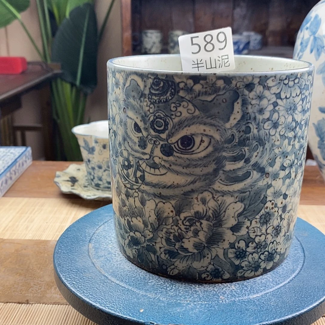 金*手工手绘青花陶瓷