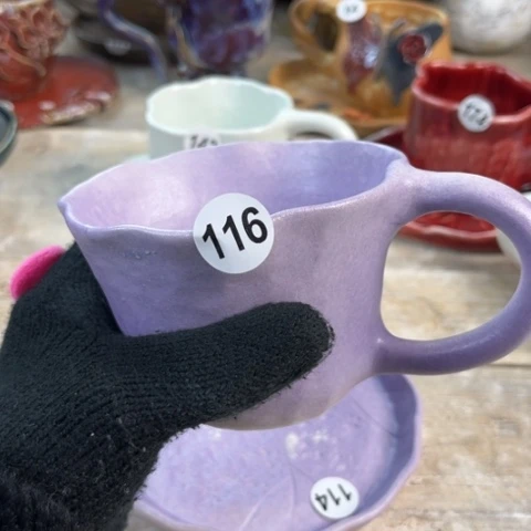 盘熠樹日式手捏餐具茶具