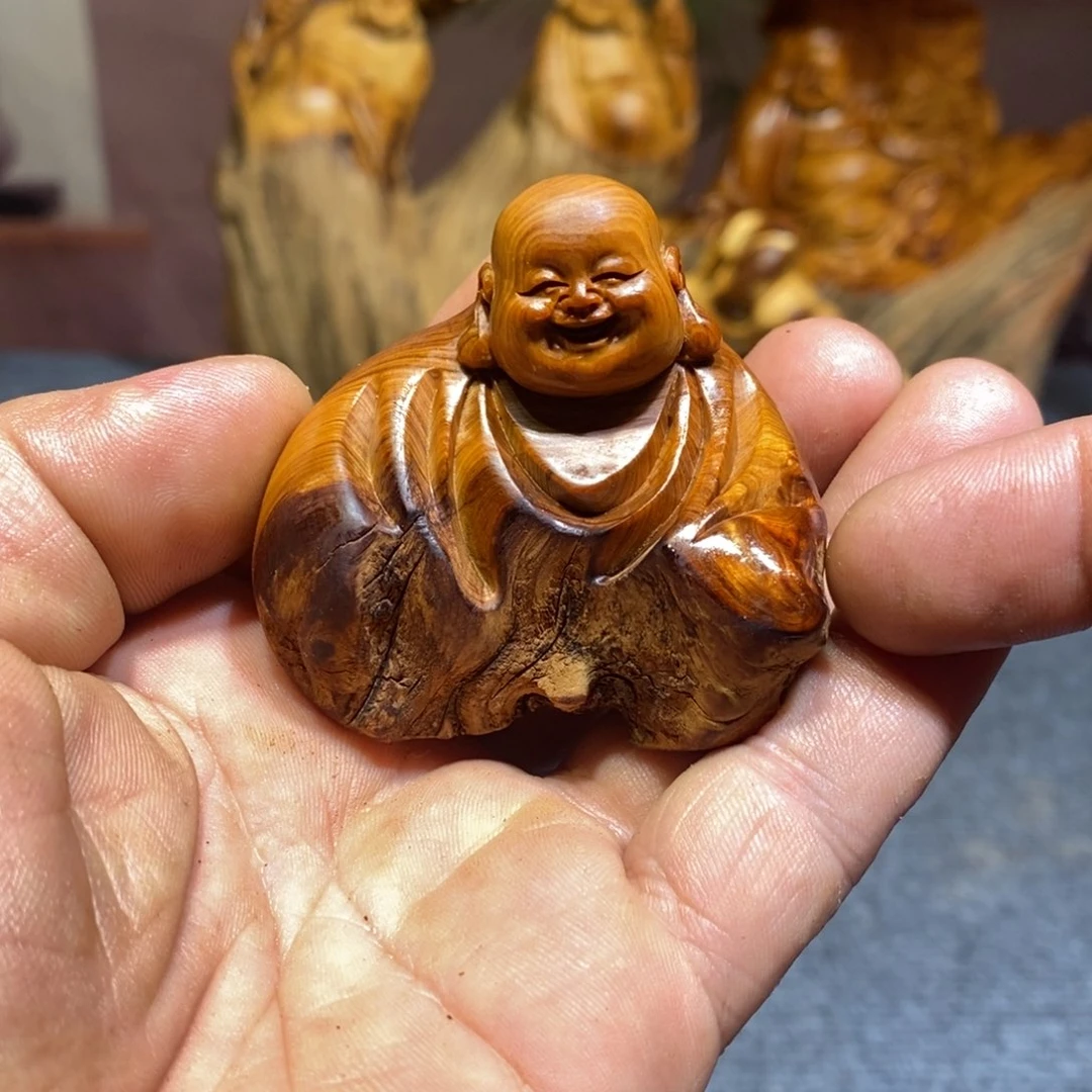 柏木（崖柏）木雕工艺品摆件家居手把件根雕
