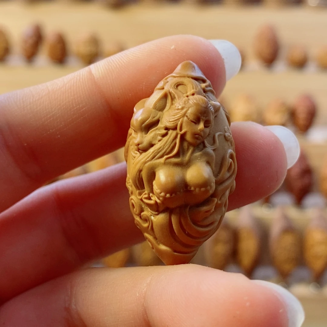 橄榄核手串/手链九尾狐妲己