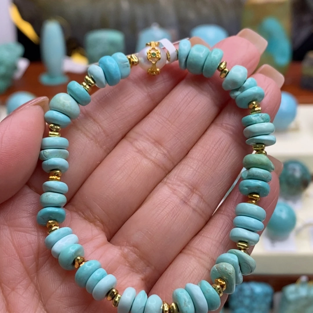 绿松石未镶嵌珠宝奇石