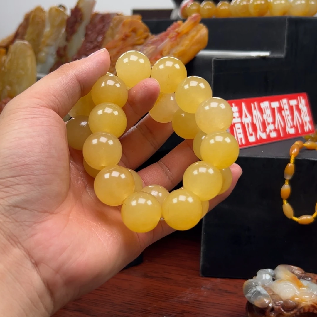 未镶嵌石英质玉（黄龙玉）黄龙玉