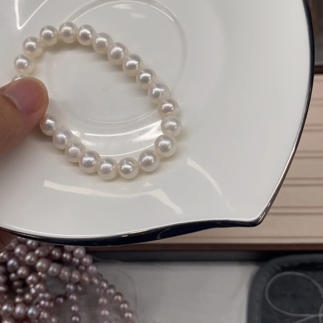 &***&合金淡水珍珠颈饰手链